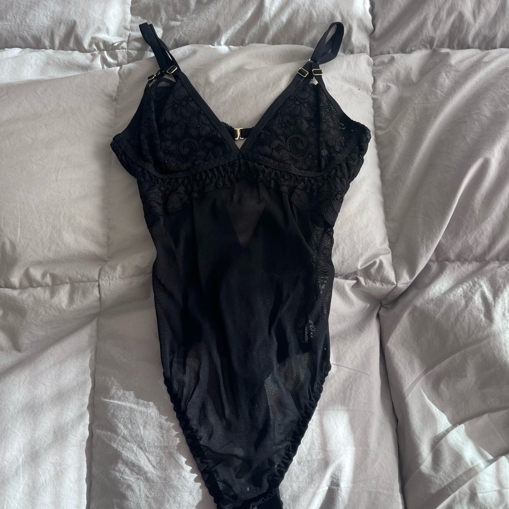 We are Hah lace bodysuit
